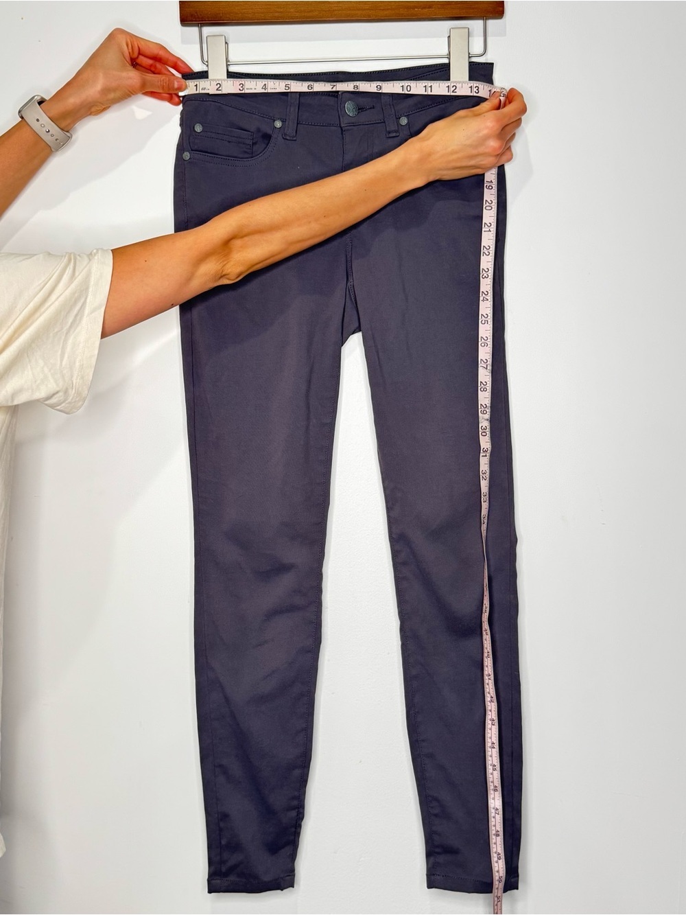 PRANA Women’s Briann Pant Skinny Size 0 Coal Gray - Picture 9 of 14